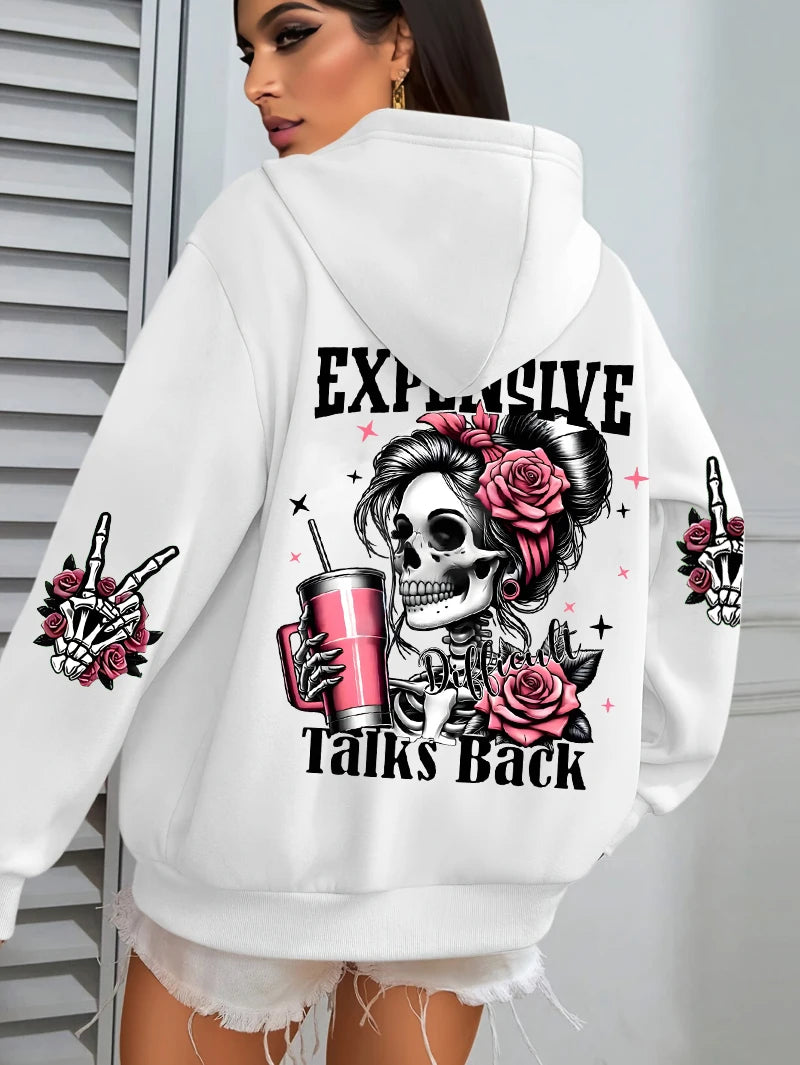 Expensive Talks Funny Hoodie