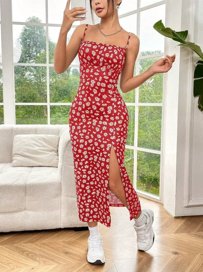 Fall Long Strapless Wrap Dress