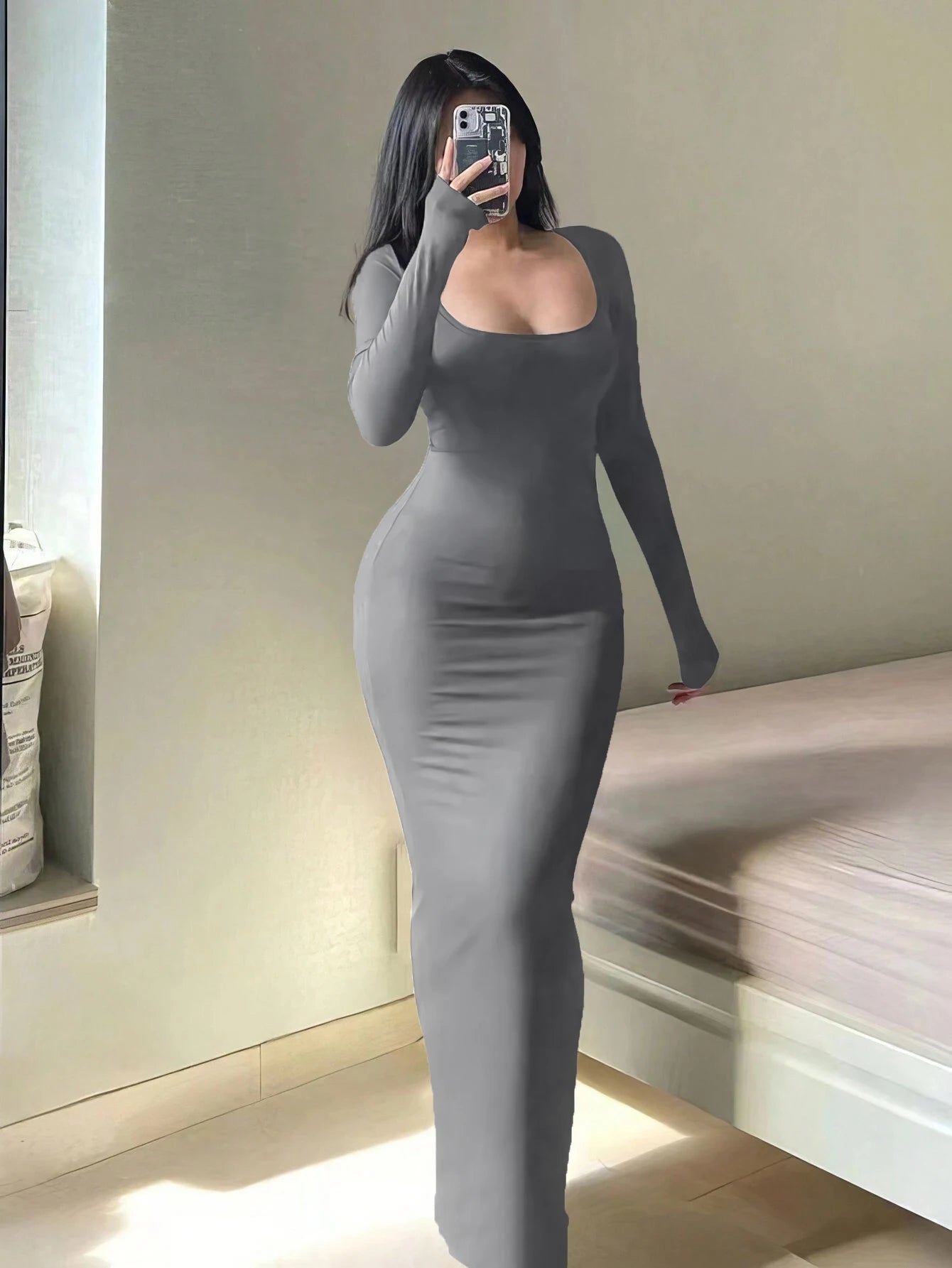 Long sleeve dress