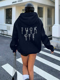 Graphic Loose Hoodie