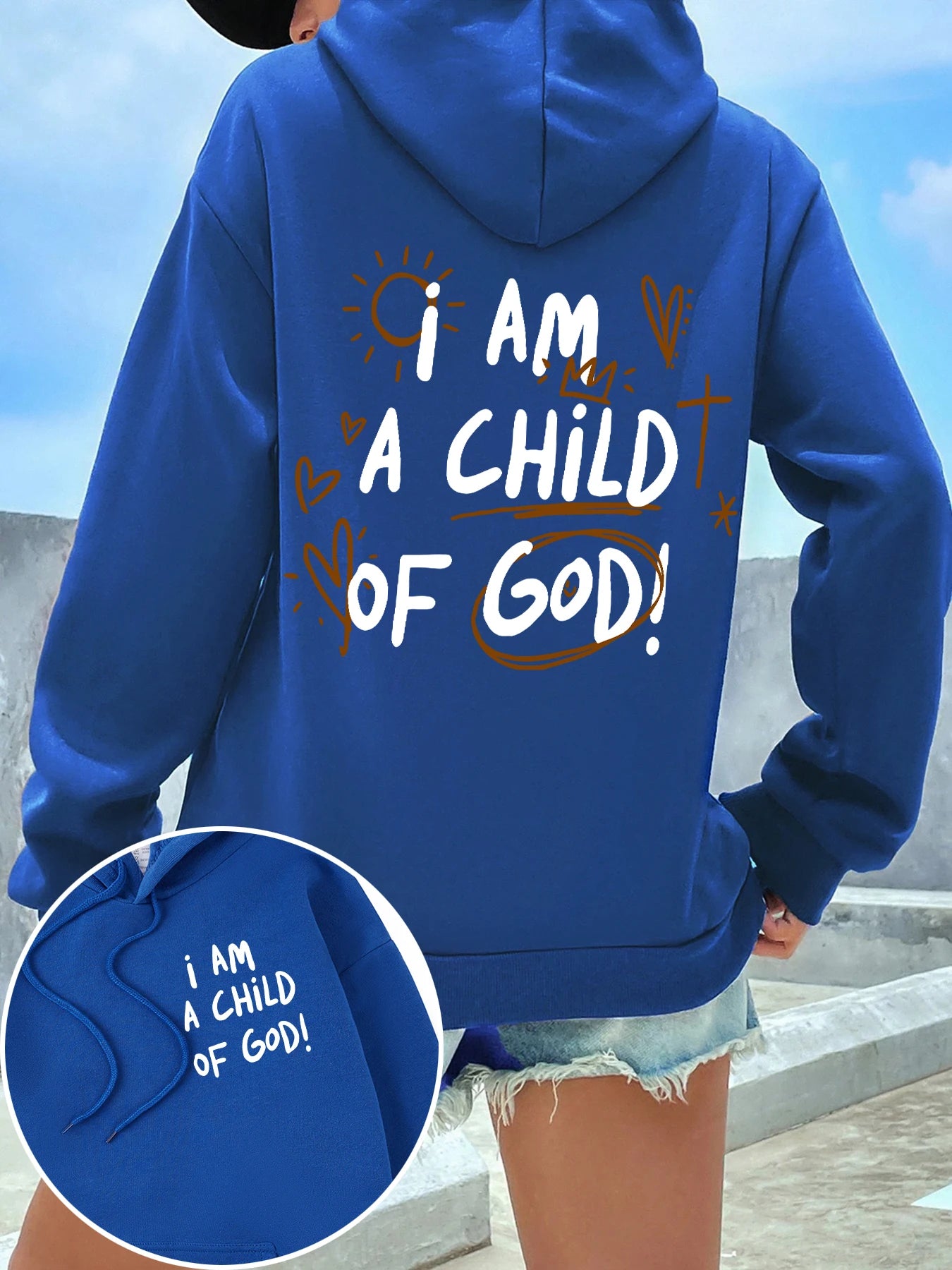 Cartoons fur-liner Woman Hoodie