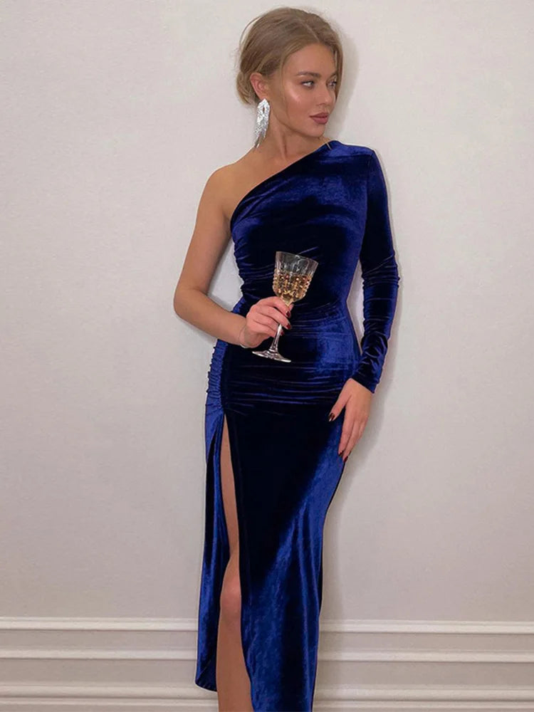 Evening Velvet Dress