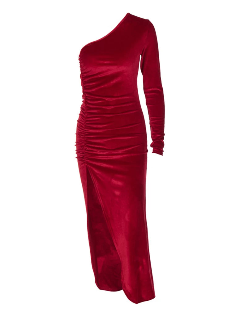 Evening Velvet Dress