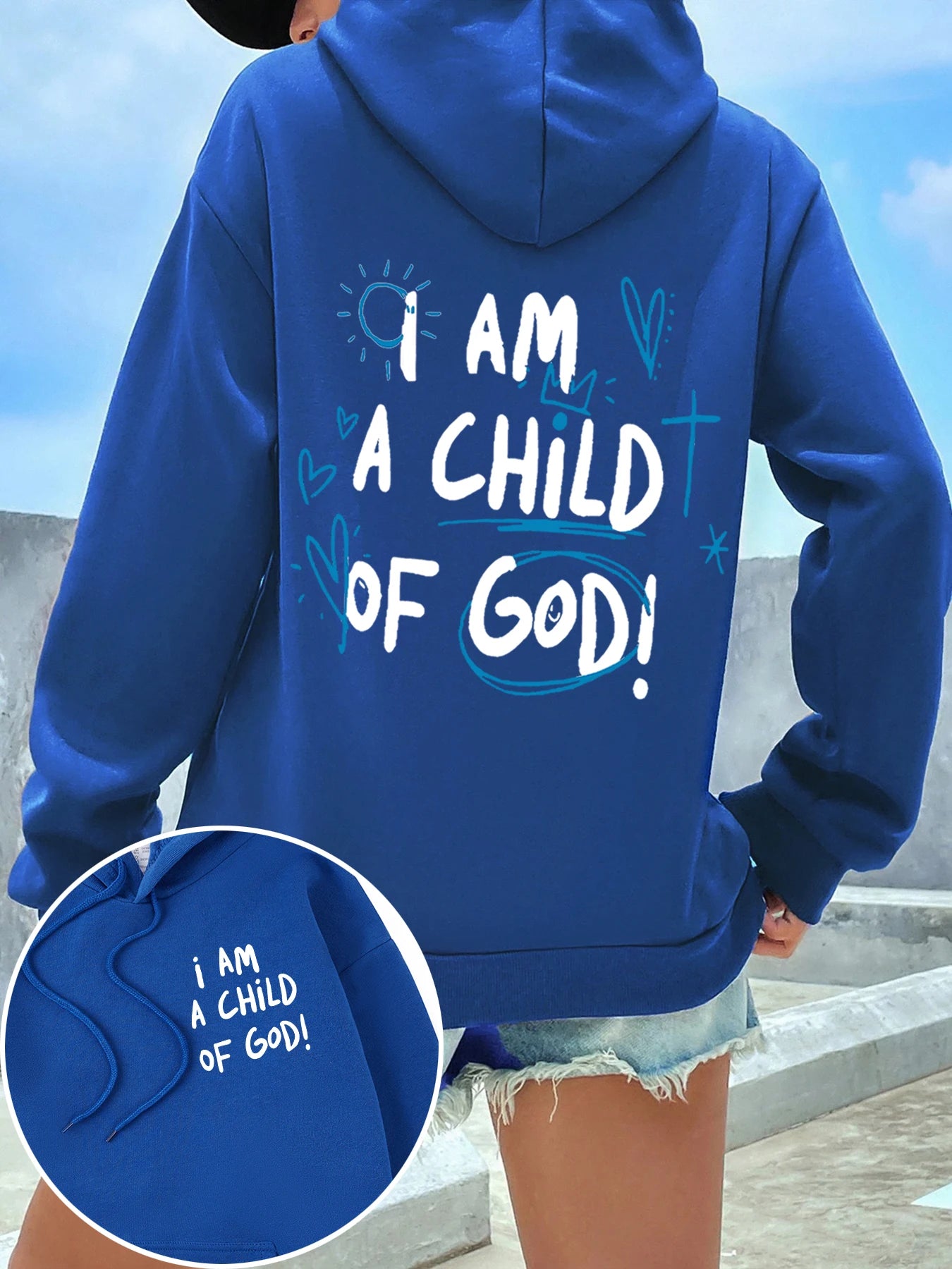Cartoons fur-liner Woman Hoodie