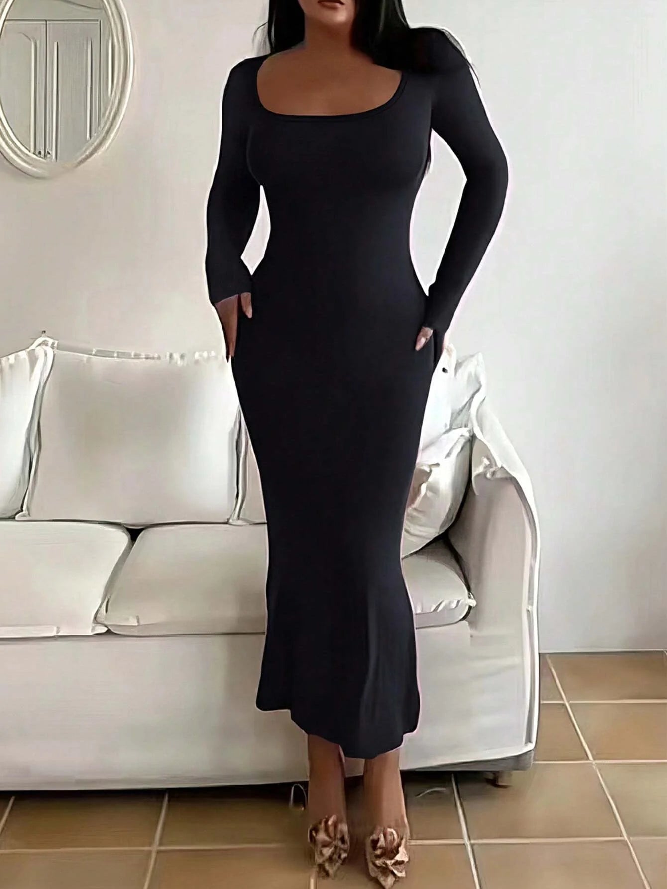 Long sleeve dress