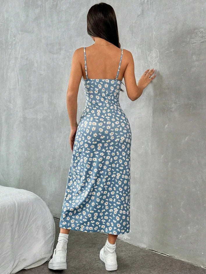 Fall Long Strapless Wrap Dress