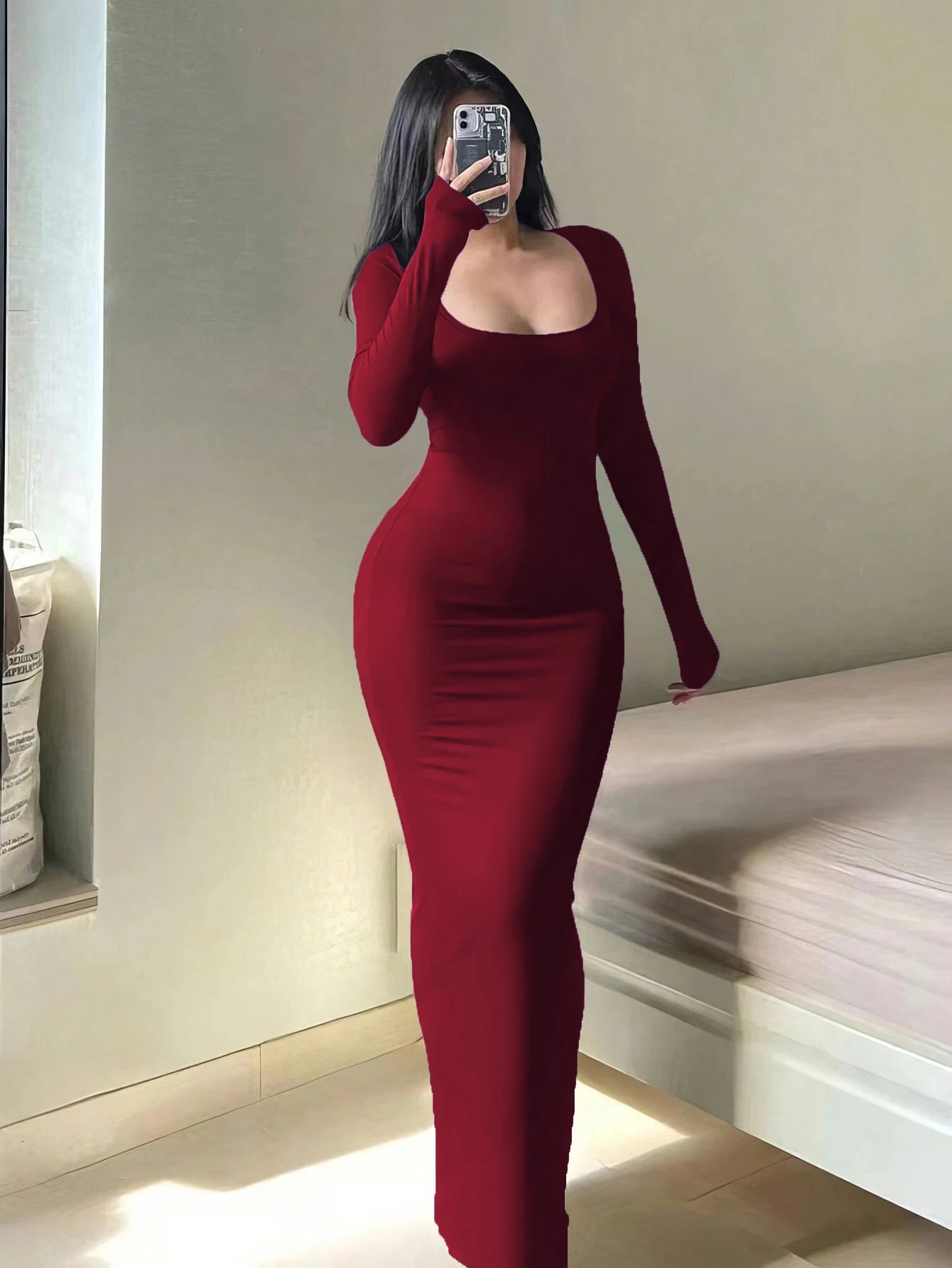 Long sleeve dress