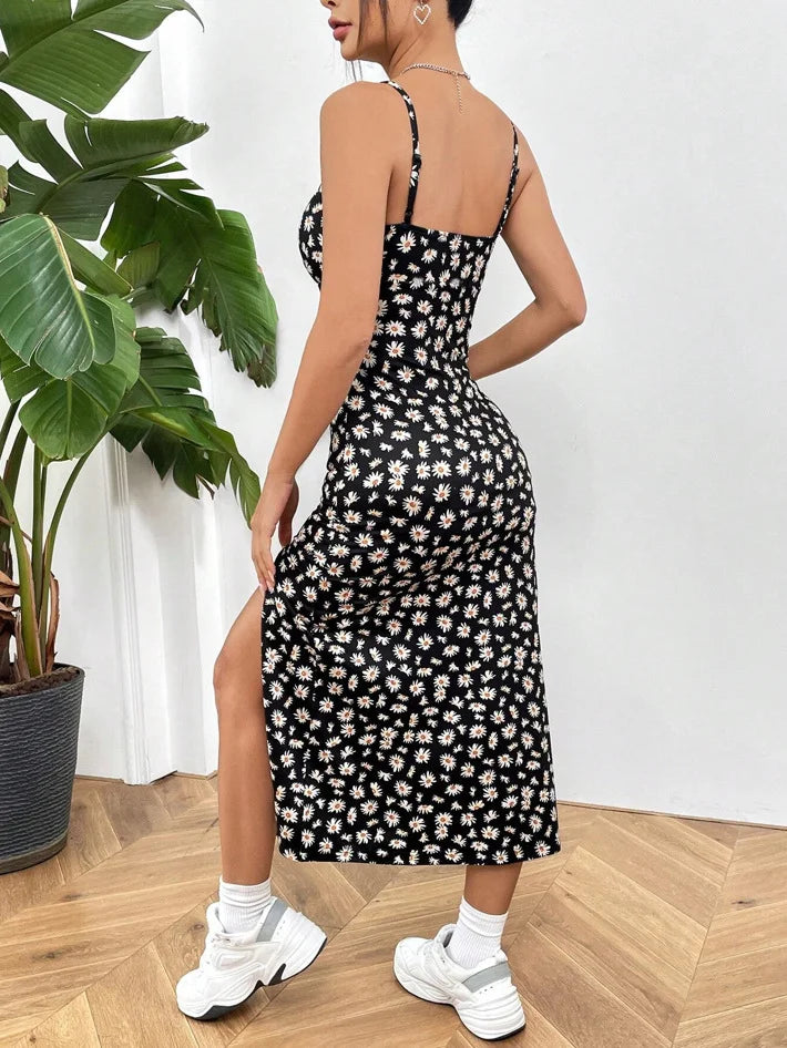 Fall Long Strapless Wrap Dress