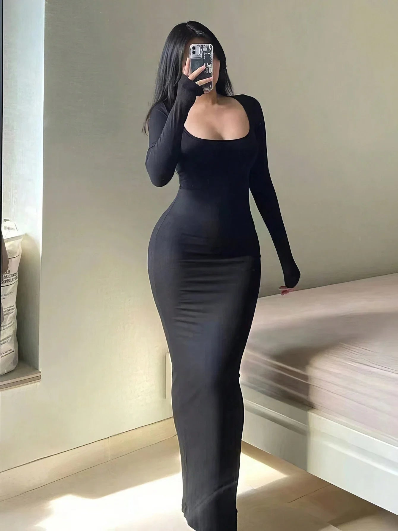 Long sleeve dress