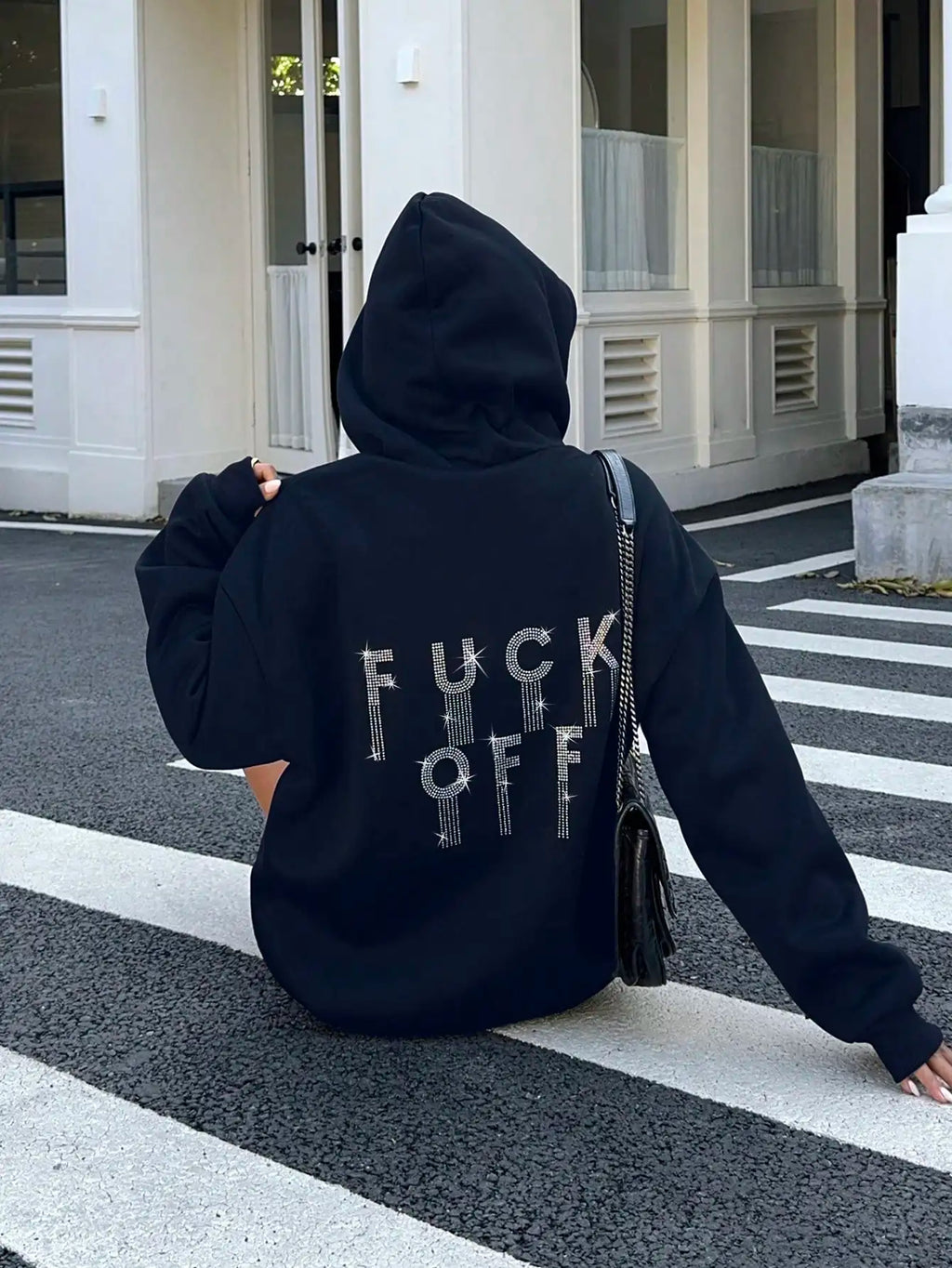 Graphic Loose Hoodie